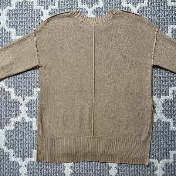 Aerie Mocha Brown Tunic Sweater - Picture 2 of 3